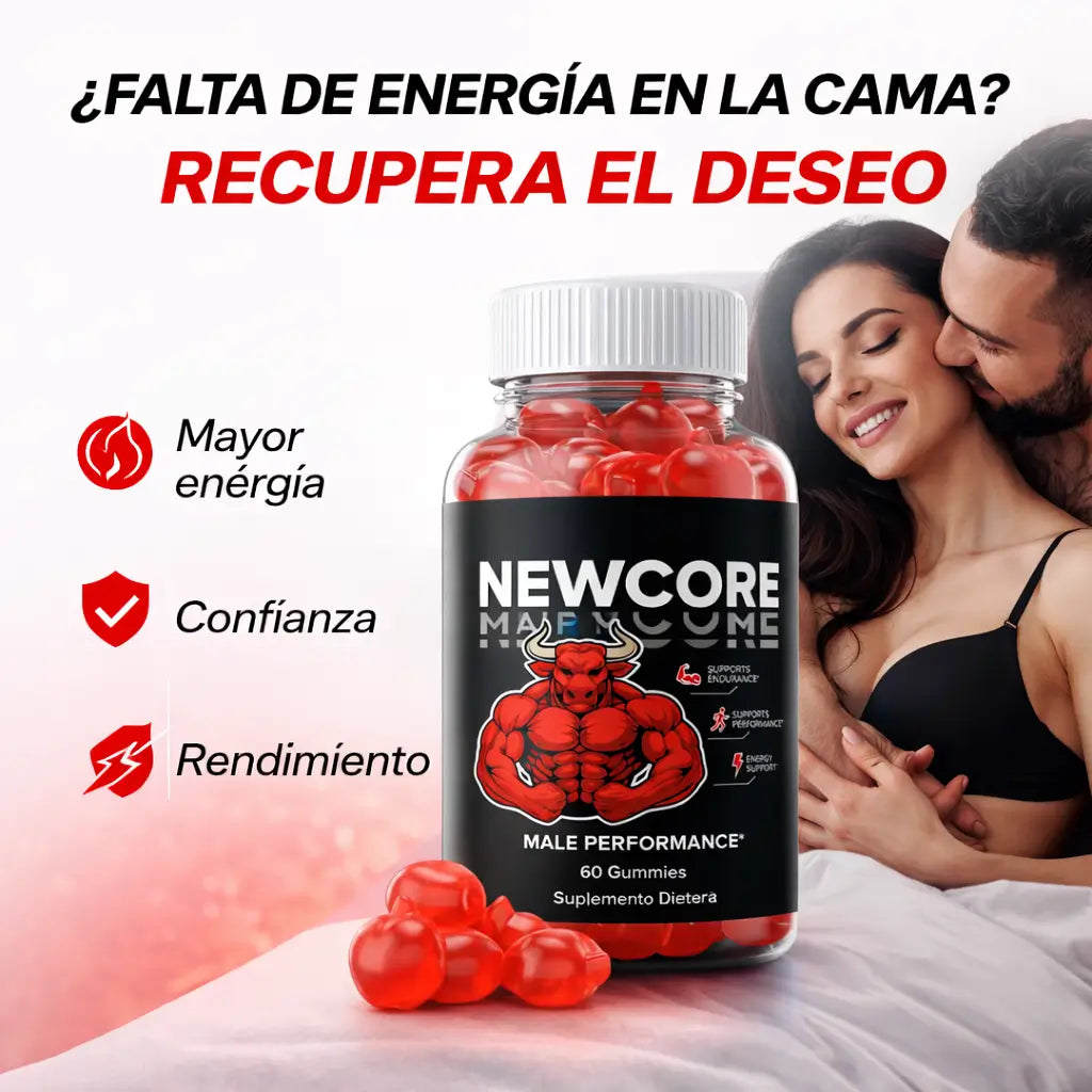 Gomitas Newcore: Despierta el Alfa que llevas dentro y domina tu día.