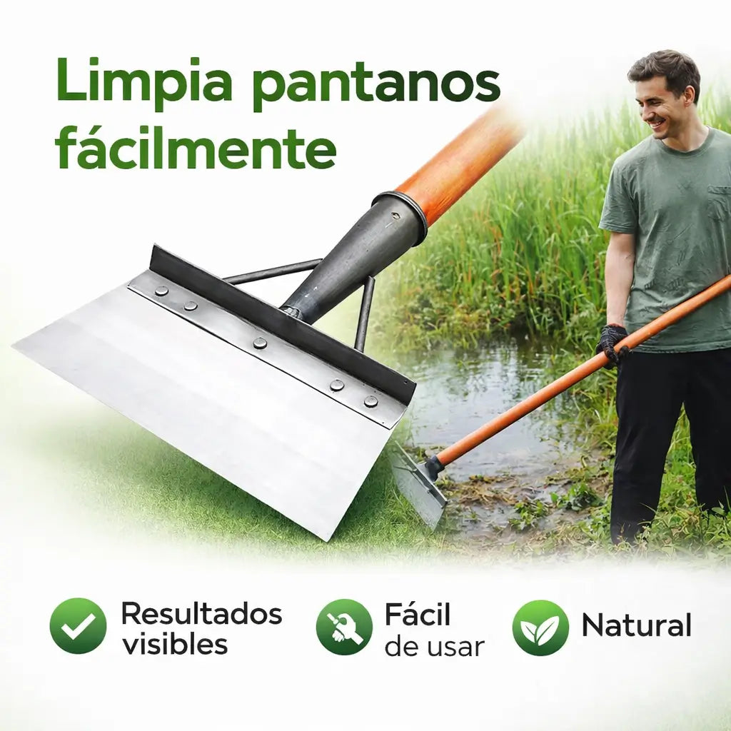 Pala Metálica: La herramienta definitiva para una limpieza industrial rápida, precisa y sin esfuerzo.