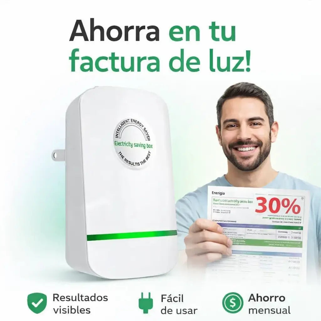 Ahorrador de energia: Ponle Freno a los Recibos de Luz por las Nubes y Paga Solo lo Justo.