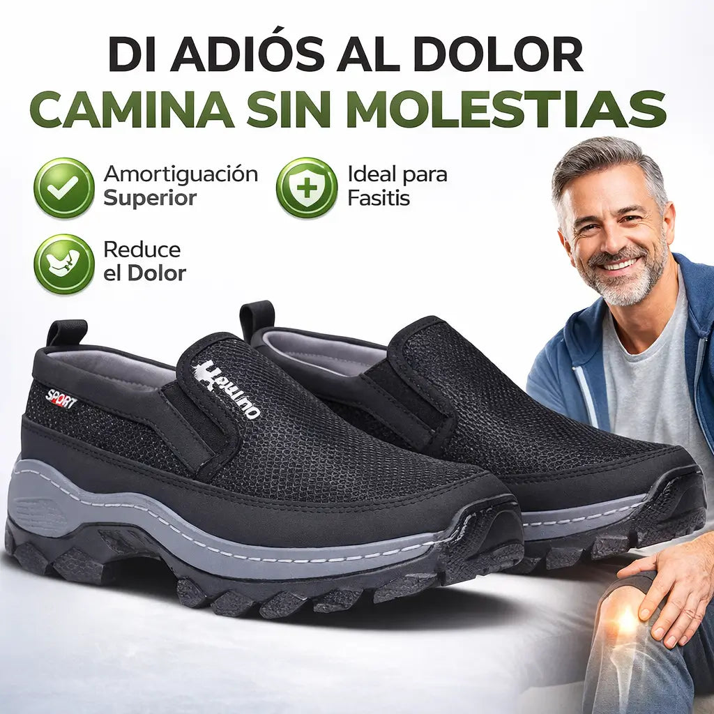 Los zapatos ultraligeros que protegen tus articulaciones y mantienen tus pies frescos todo el día.