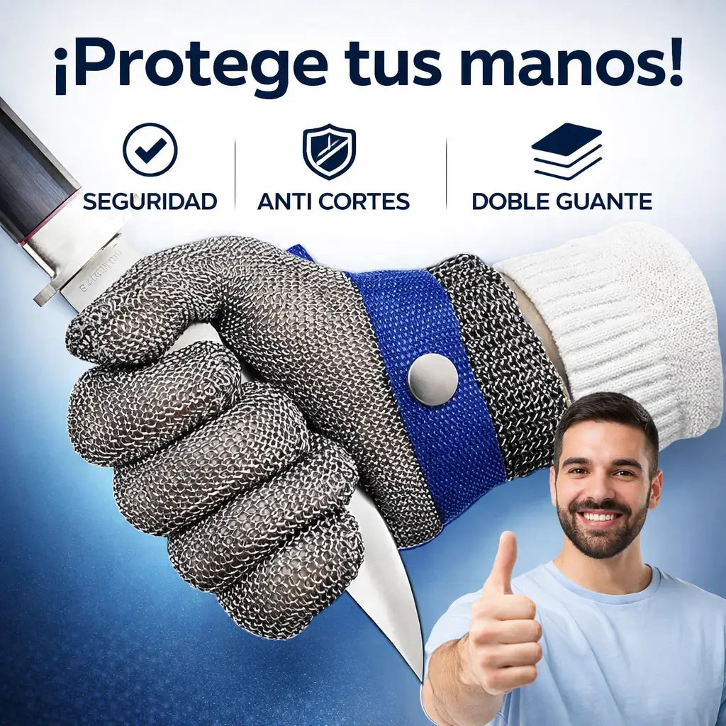 ¿Miedo a Cortarte? Descubre el Guante Indestructible que Resiste Hasta las Hojas Más Afiladas.
