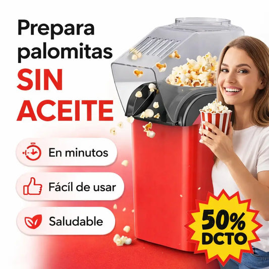 Lleva el Cine a tu Casa: Popcorn Perfecto y Crujiente en Menos de 3 Minutos."