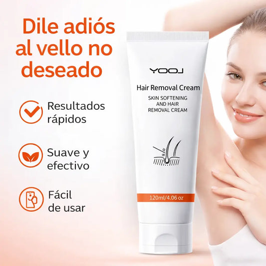 Herbal Hair Removal Cream- Piel de seda en 8 minutos: Dile adiós a las cuchillas