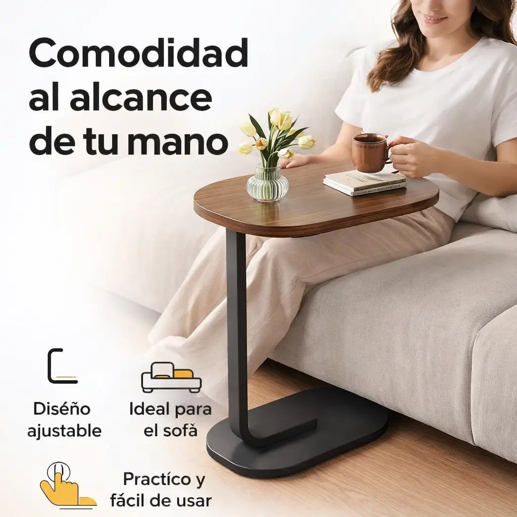 La mesa inteligente que se desliza bajo tu sofá para darte el soporte perfecto