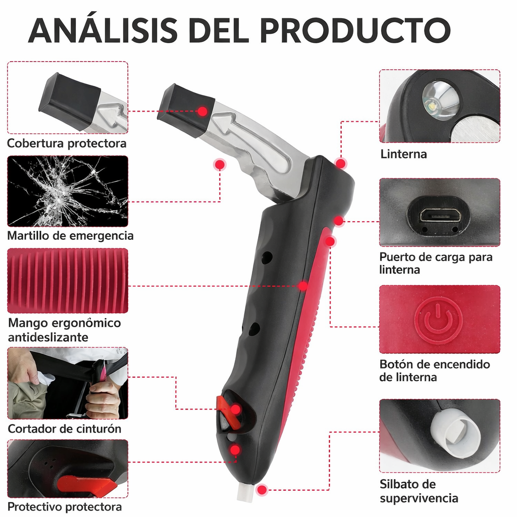 👉 Entra y sal de tu auto con más estabilidad y confianza en segundos I BASTON MULTIFUNCIONAL PARA AUTOMOVIL