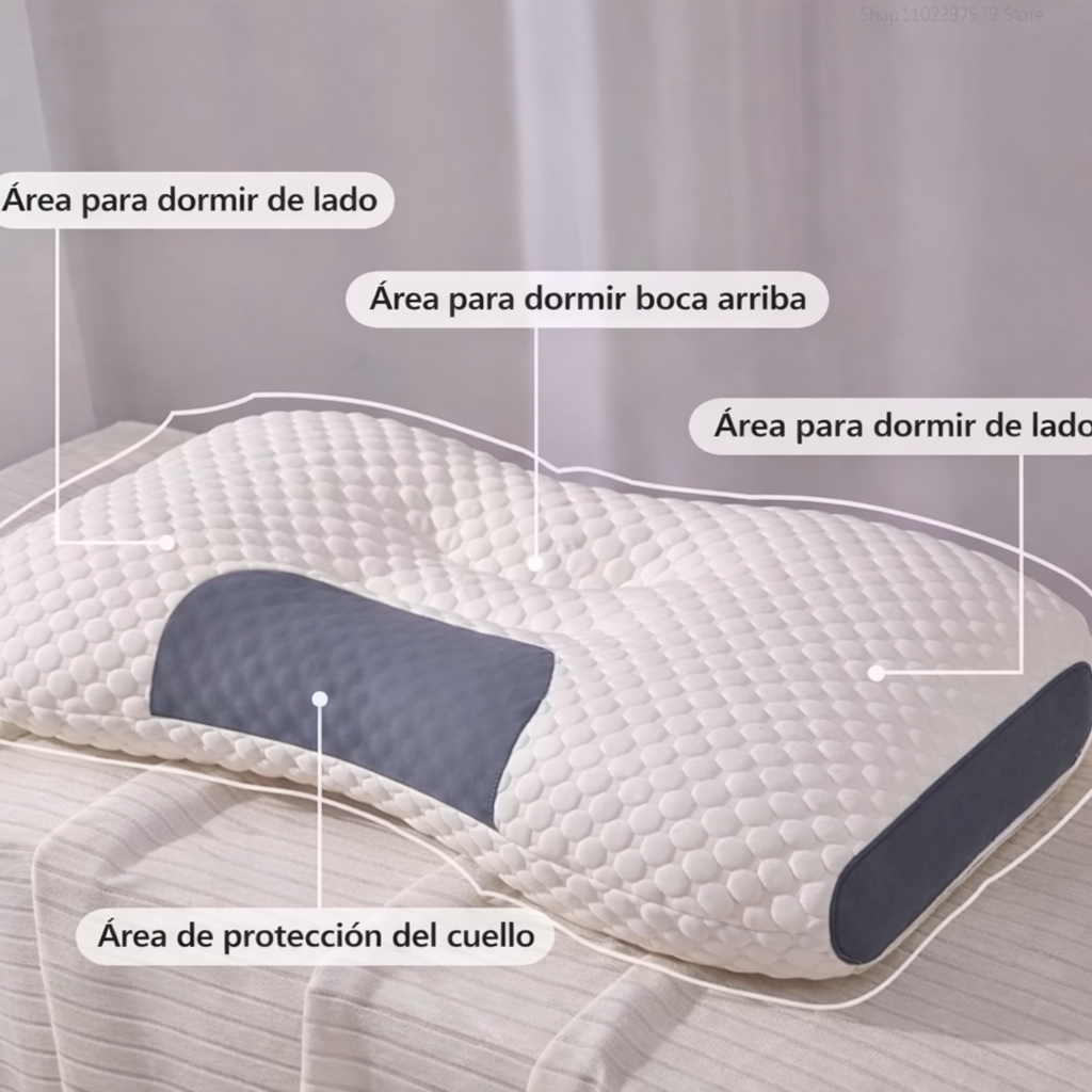 Adiós Rigidez y Dolor — Almohada Ergonómica Que Transforma Tu Sueño