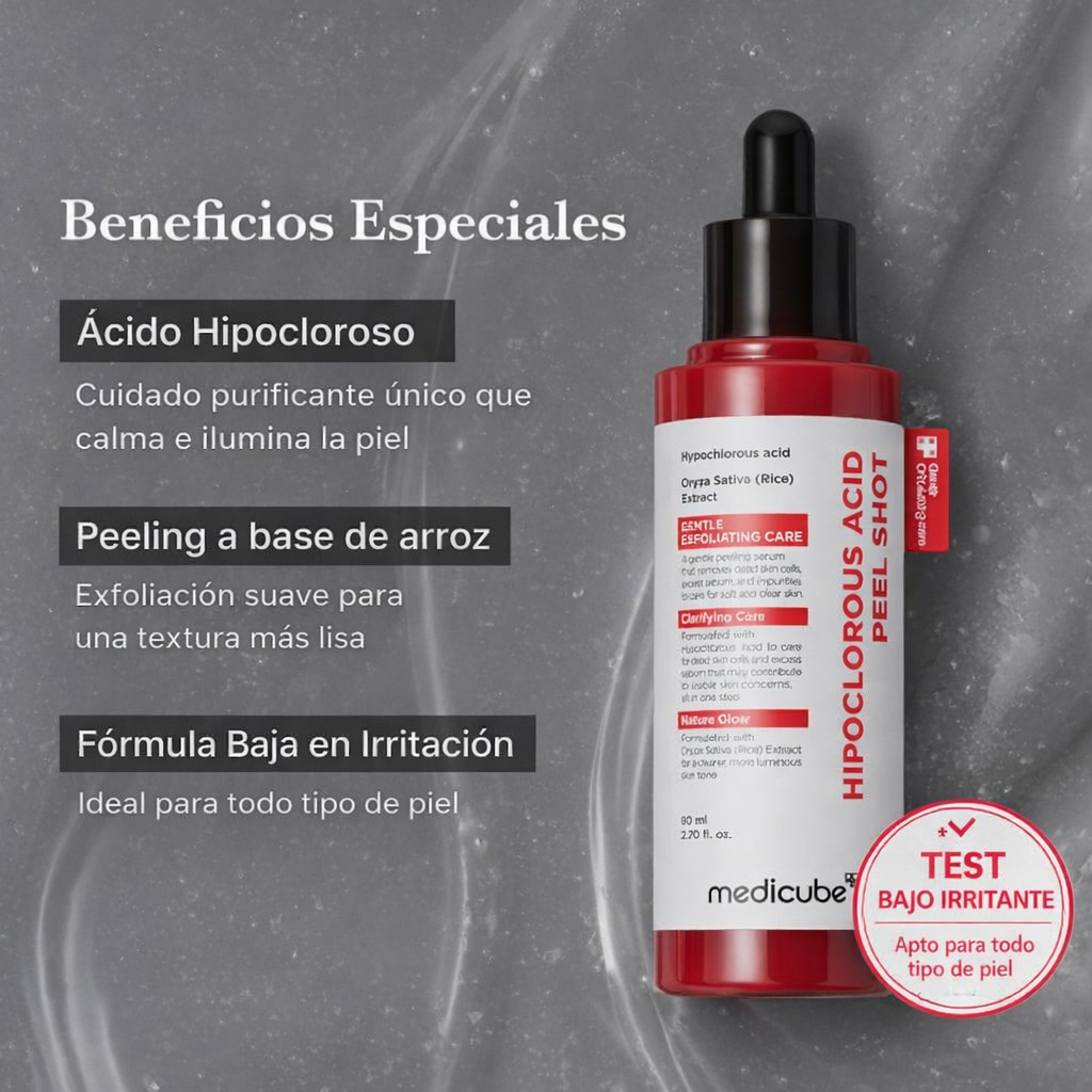 👉 ¿Poros visibles y puntos negros que no se van? Devuélvele la suavidad a tu piel sin maltratarla I Hypochlorous acid 60ml