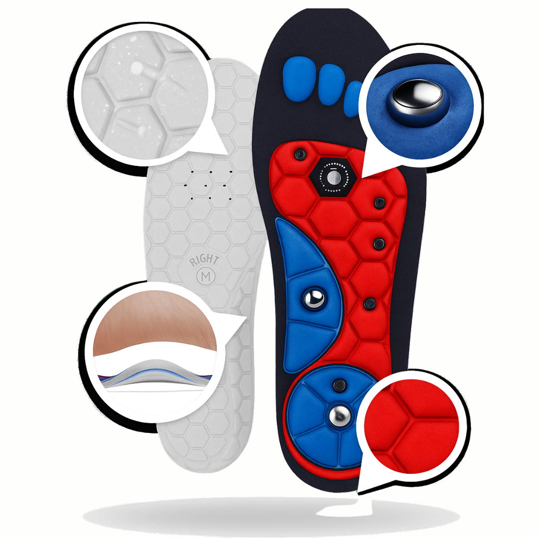 Plantillas Magnéticas de Confort y Relajación para tus pies