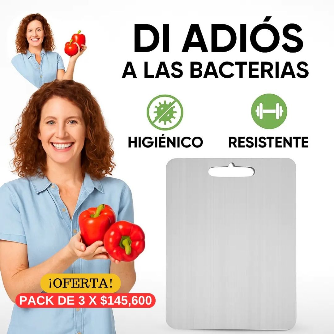 DURINOX || TABLA DE CORTE PREMIUM ACERO INOXIDABLE