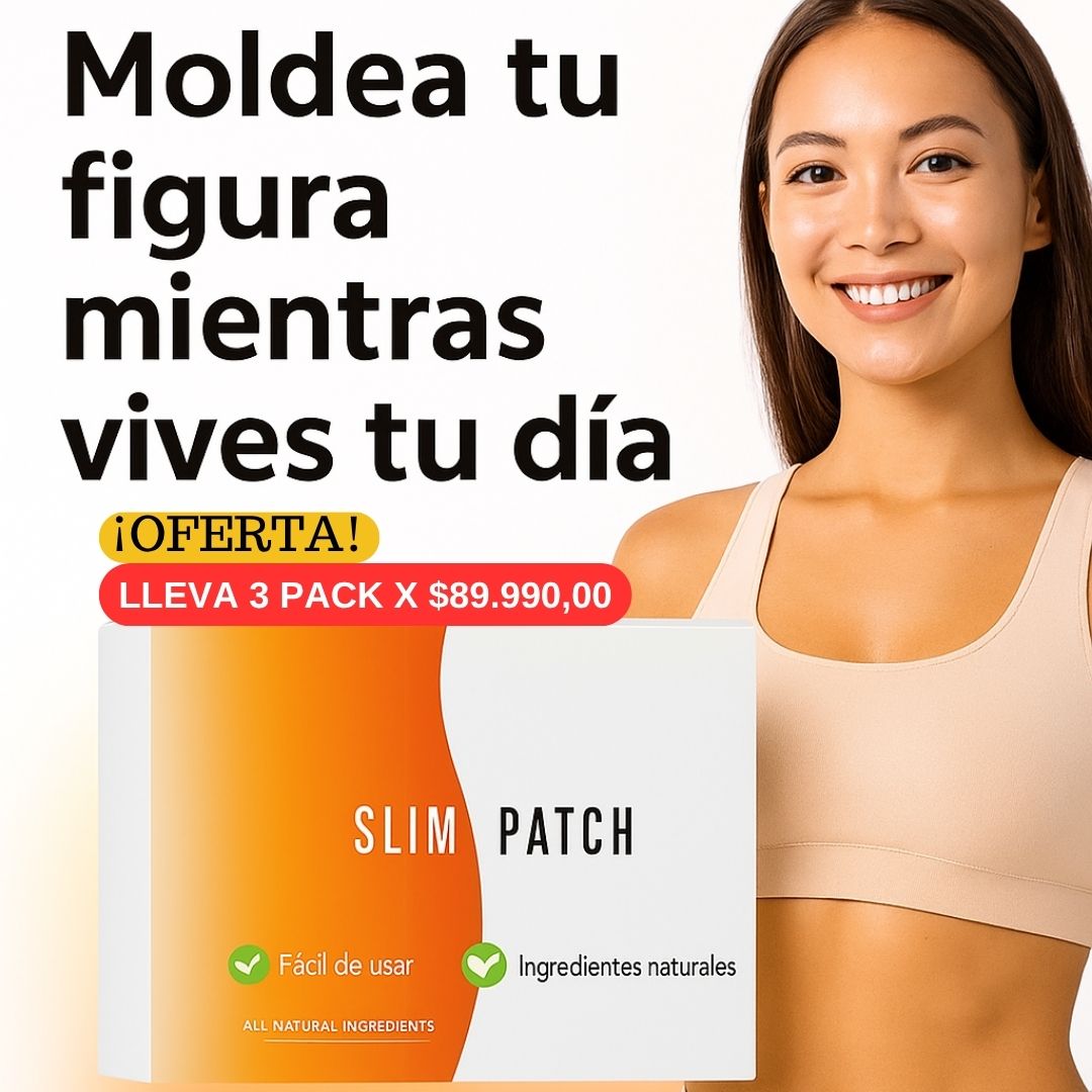 Slim Patch x 30 unidades: parches adelgazantes biomagnéticos para moldear tu figura con comodidad