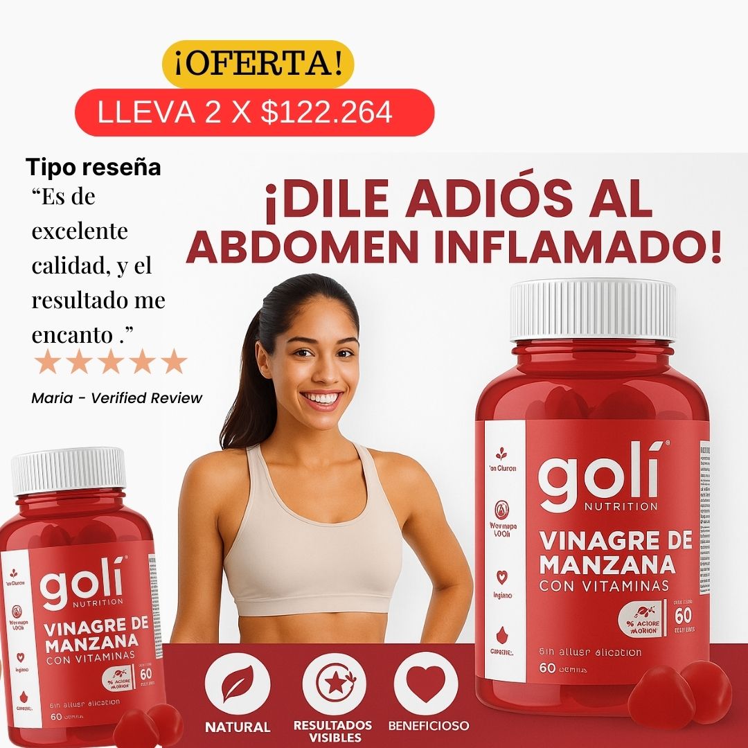 Gomitas de Vinagre de Manzana — Activa tu Digestión y Energía