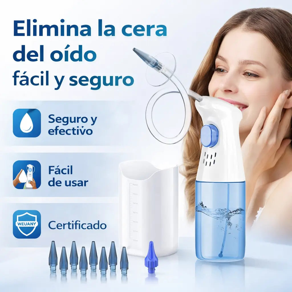 Kit Profesional Limpiador oídos - descubre lo que tus ojos no veían! 👁️✨