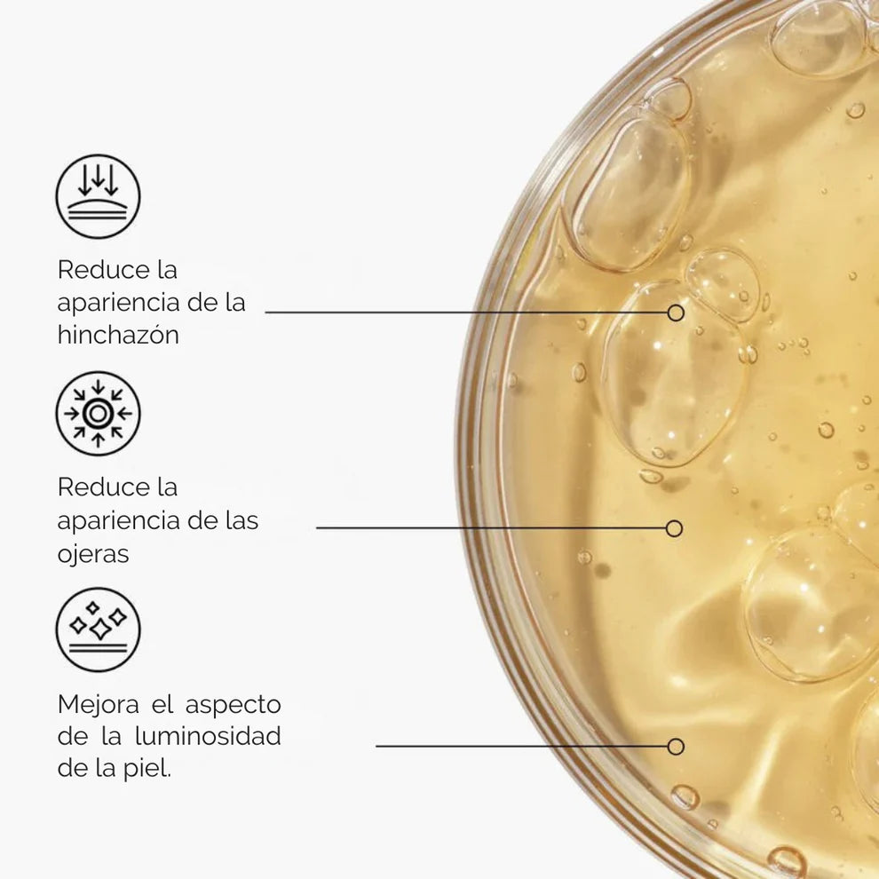 Mirada despierta al instante: Sérum con cafeína y EGCG que reduce ojeras y bolsas
