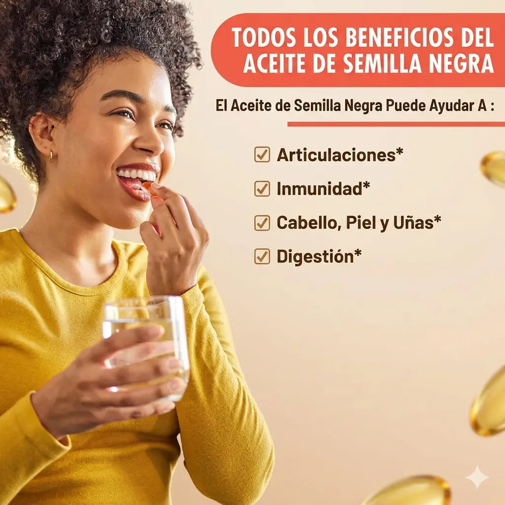 Black Seed Oil: El "Oro de los Faraones" para la pérdida de peso.