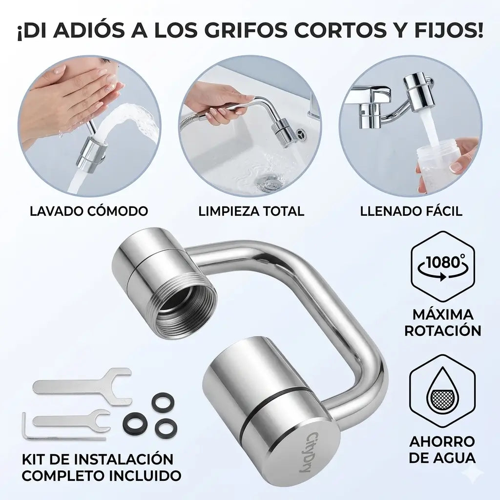 Extensor de Grifo 2X1 SOLO HOY
