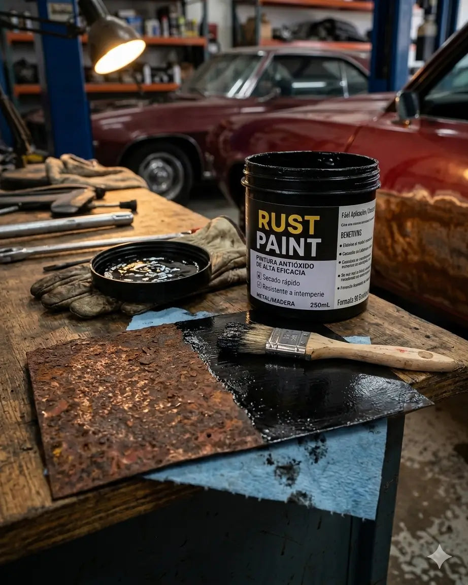 Rust Paint-Restaure y proteja sus metales para siempre