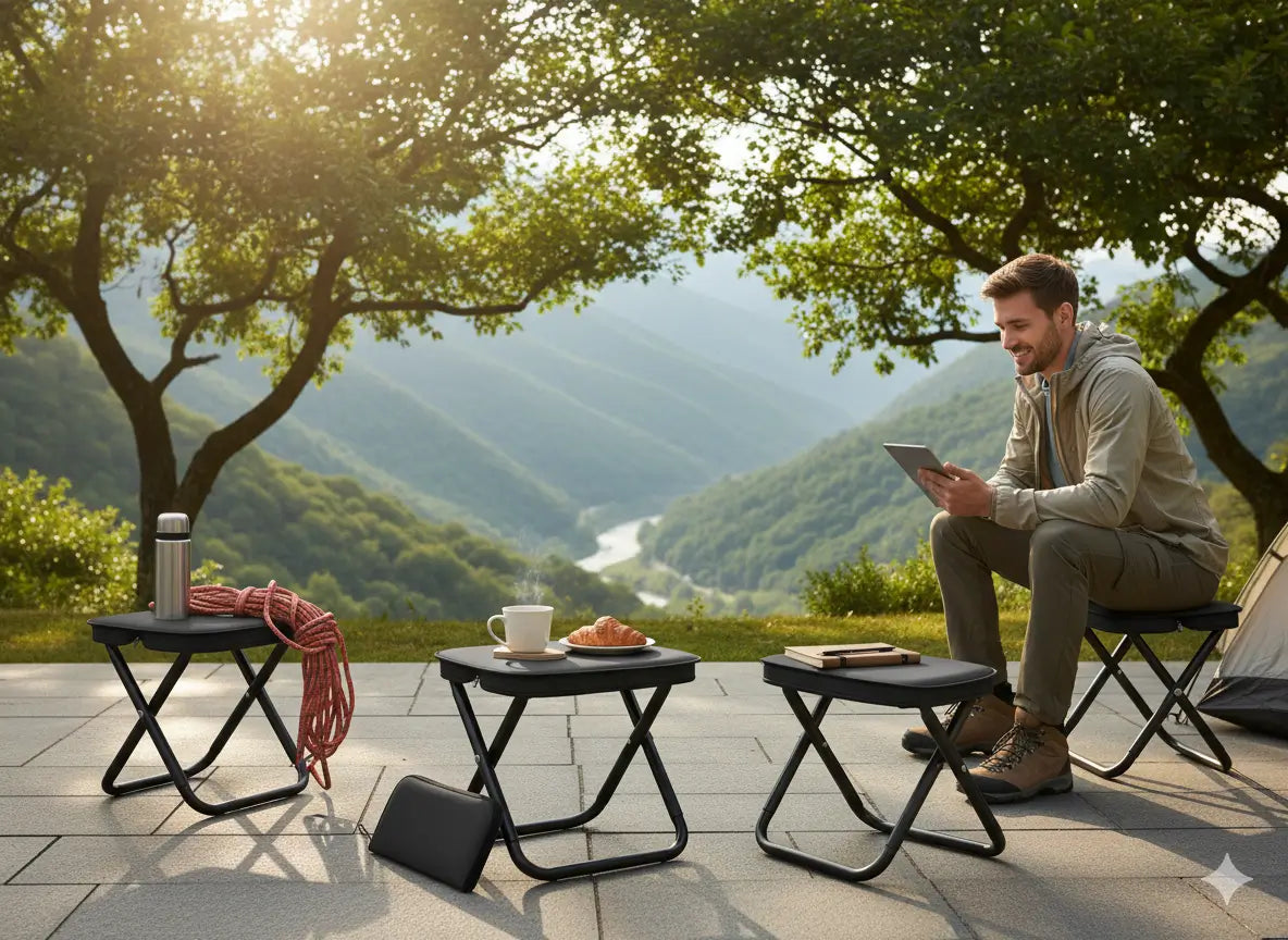 Silla plegable en Acero