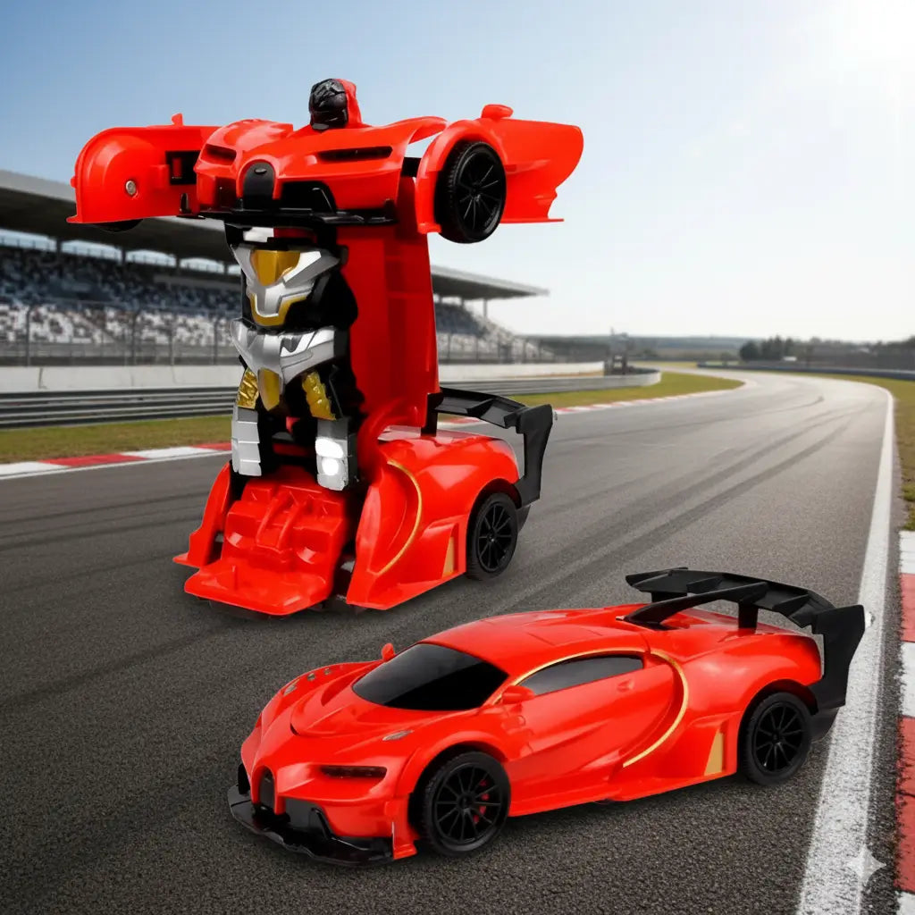 Carro Transformable-De Súper Auto a Robot en Segundos