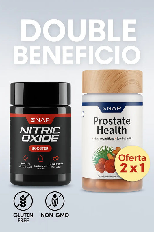 Combo: Próstata + Óxido Nítrico 90 caps