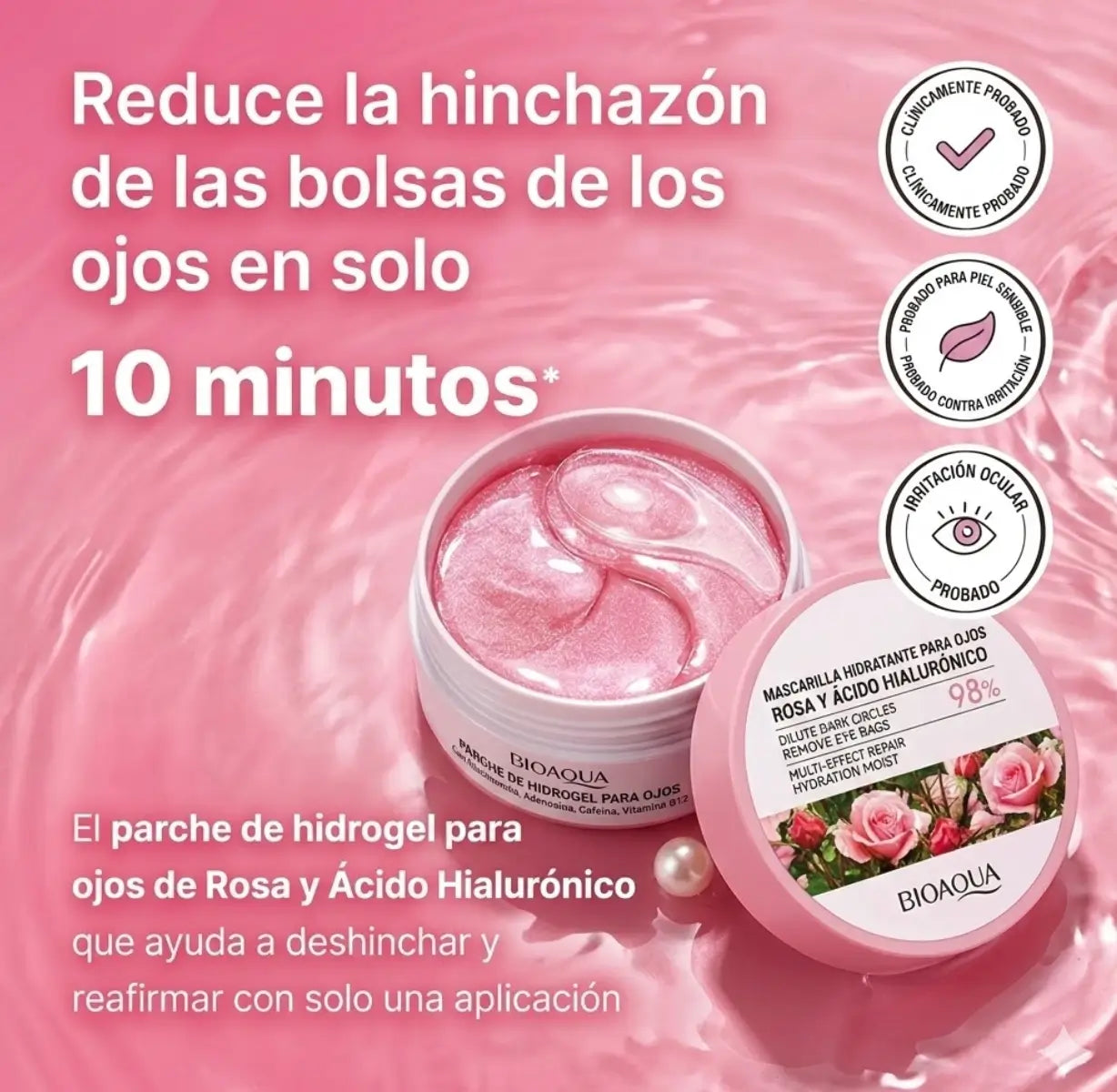 Parches para Ojeras: El secreto de las rutinas nocturnas para borrar la fatiga de tu rostro y tensar tu piel sin salir de casa.