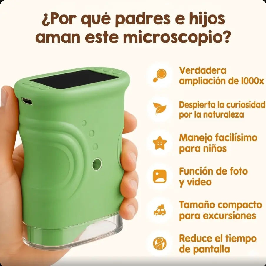 ¿Harto de que tu hijo viva pegado al celular? Despierta su curiosidad científica hoy mismo.