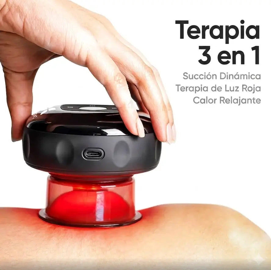 El masajeador con ventosas que los fisioterapeutas no quieren que conozcas:  elimina nudos y tensión en 15 minutos
