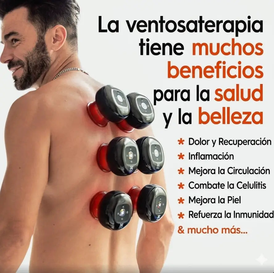 El masajeador con ventosas que los fisioterapeutas no quieren que conozcas:  elimina nudos y tensión en 15 minutos