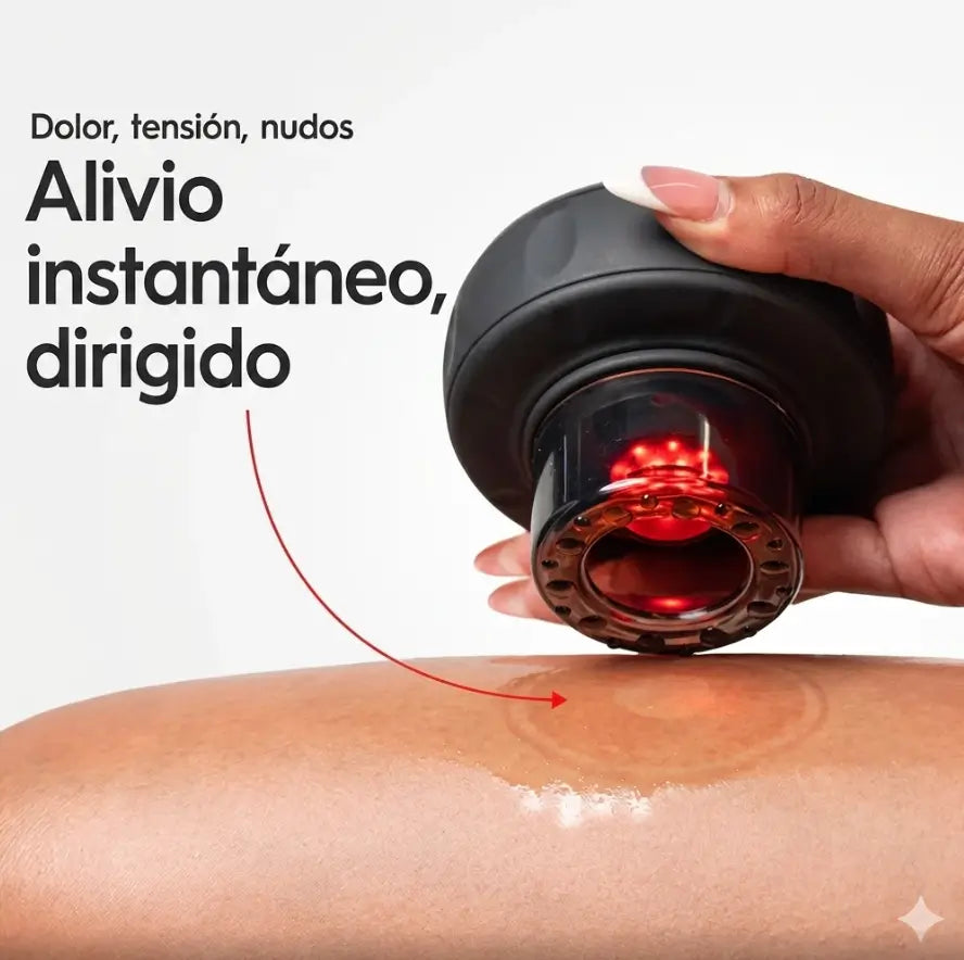 El masajeador con ventosas que los fisioterapeutas no quieren que conozcas:  elimina nudos y tensión en 15 minutos