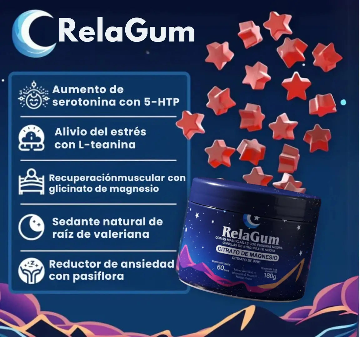 RelaGum - Descanso Asegurado