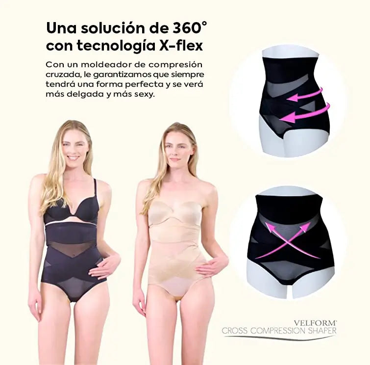 Panty control abdomen-recupera tu figura sin sacrificar tu confort