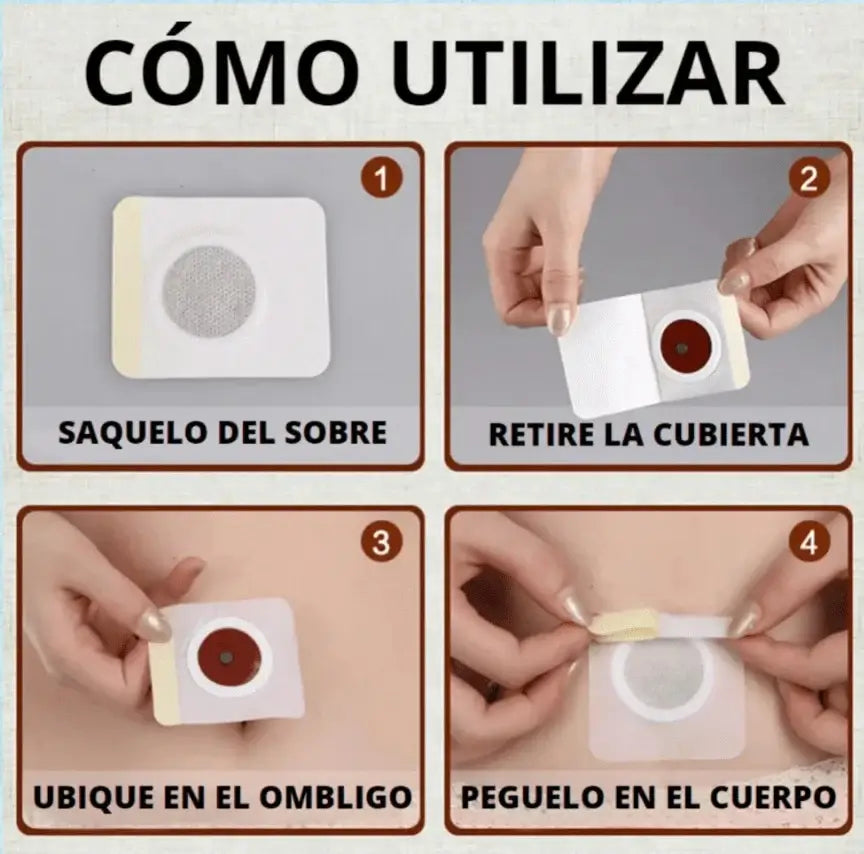Slim Patch x 30 unidades: parches adelgazantes biomagnéticos para moldear tu figura con comodidad