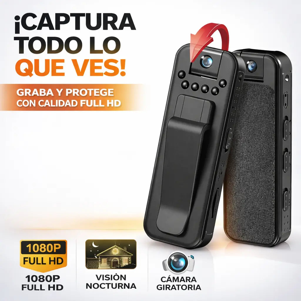 CamPro 180: Tu seguridad no admite puntos ciegos.