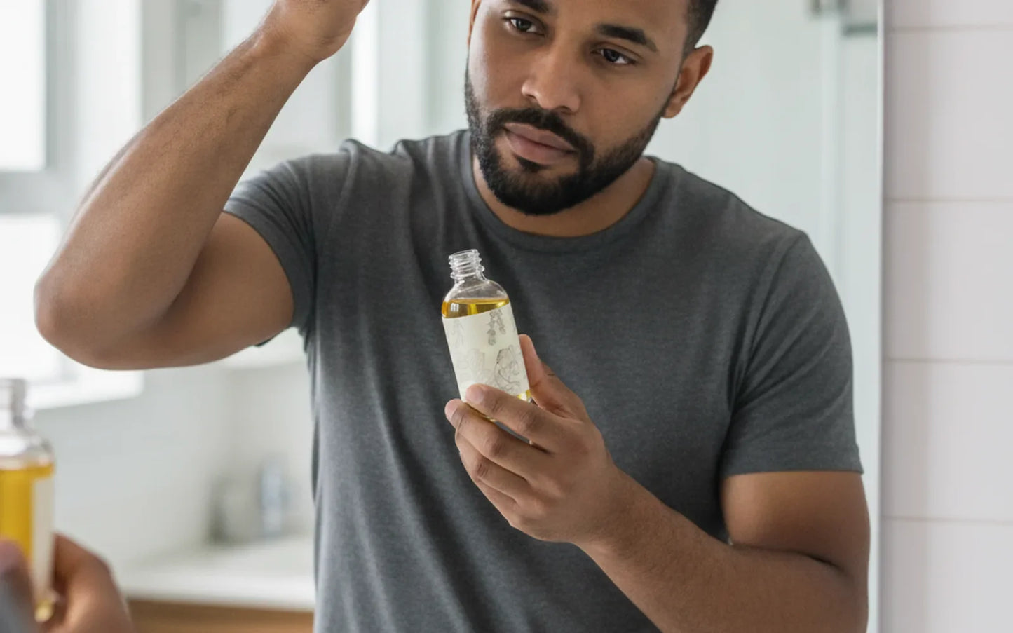 Aceite de Crecimiento Capilar para Hombres 🌿💪