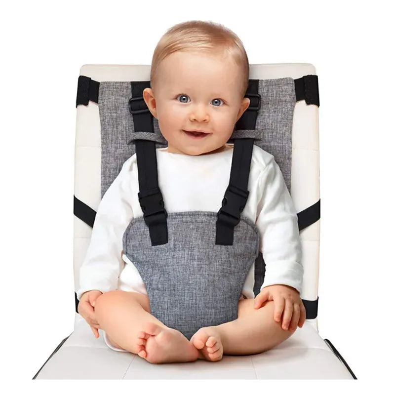 Asiento Portátil para Bebé con Arnés de Seguridad - 1-hero