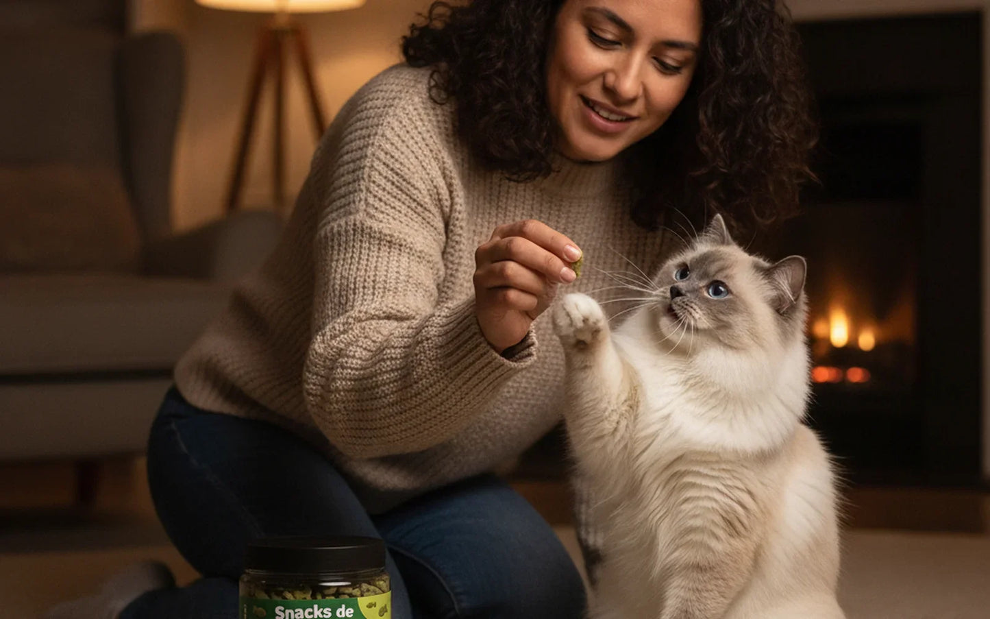 🐱 Snacks de Hierba Gatera — Control de Bolas de Pelo
