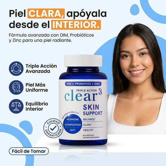 Clear Skin Support - Apoya tu Piel Desde el Interior