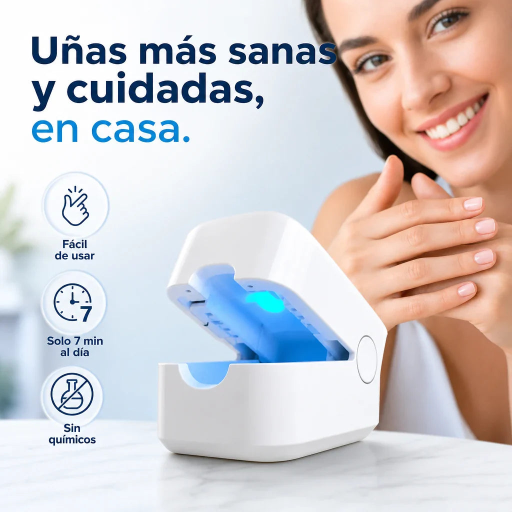ClearNail · Luz Azul Antihongos para Uñas 💙✨