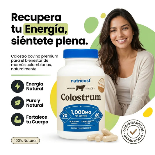 Colostrum Bovino - Energía y Bienestar para Mamás - 1-hero