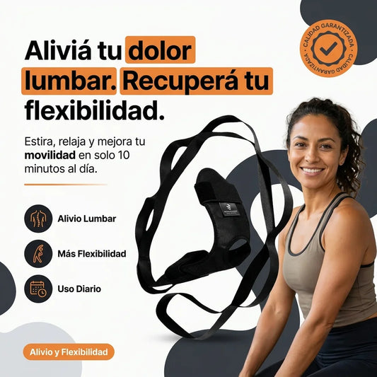 Cinta Ortopédica de Estiramiento - Alivio Lumbar y Flexibilidad - 1-hero