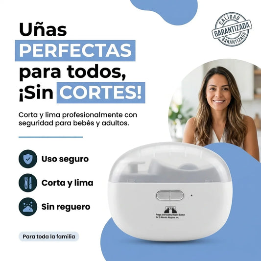 Cortaúñas Eléctrico Profesional 2 en 1 - Corta y Lima - 1-hero