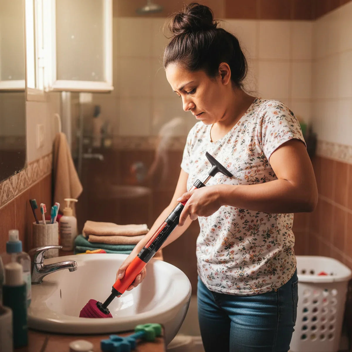 Desatascador Neumático - Destapa Baños y Cocinas en Segundos - 1-hero