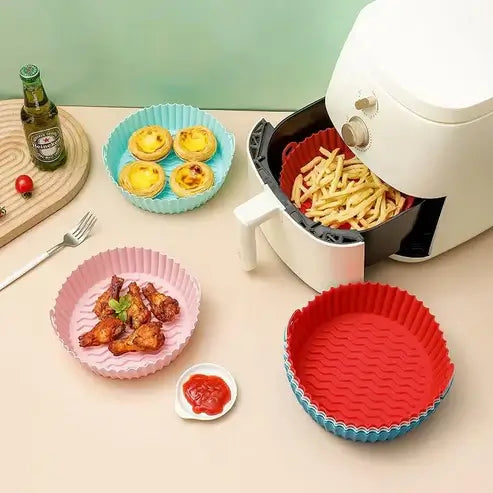 Moldes Pro Air Fryer KIT 6 unidades: Cocina lo que quieras y olvídate de fregar la freidora.