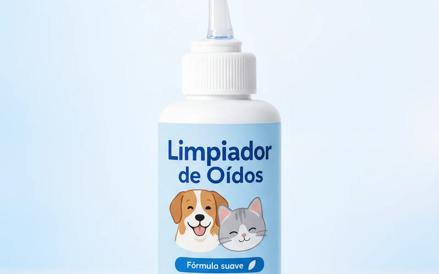 🐶🐱 Limpiador de Oídos para Perros y Gatos — Sin Picazón