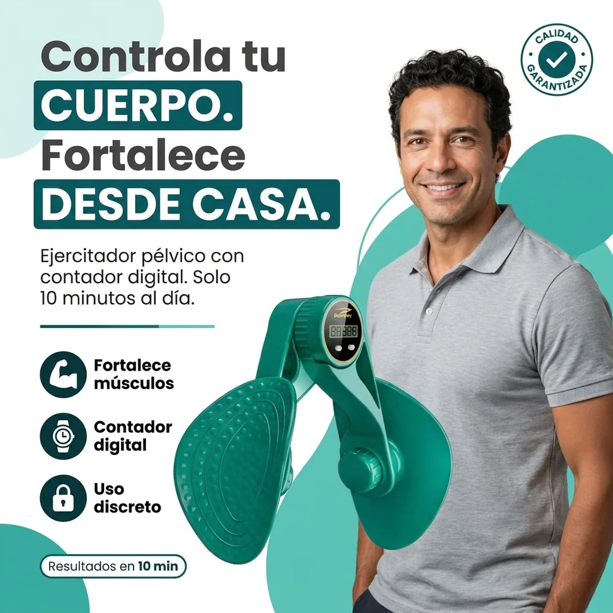 Ejercitador de Piso Pélvico para Hombres con Contador Digital - 1-hero