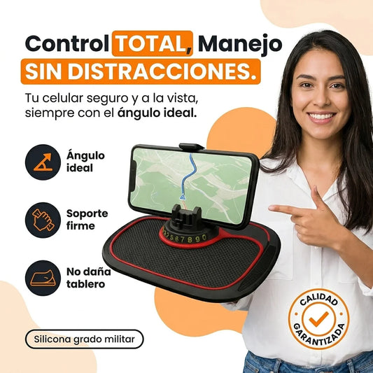 DrivePad - Holder Antideslizante para Carro con Rotación 360° - 1-hero