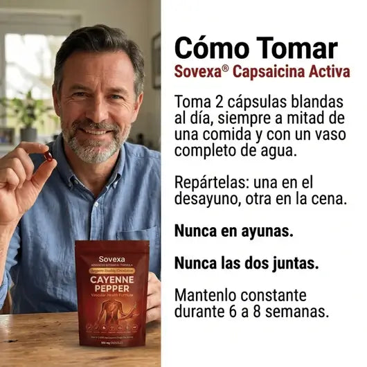 Pimienta de Cayena Vivonu 12-en-1 : Reactiva tu Circulación Natural - (90 softgel)