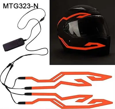 LUZ LED PARA CASCO DE MOTO: Transforma tu casco aburrido y domina la calle con un estilo futurista y máxima visibilidad.