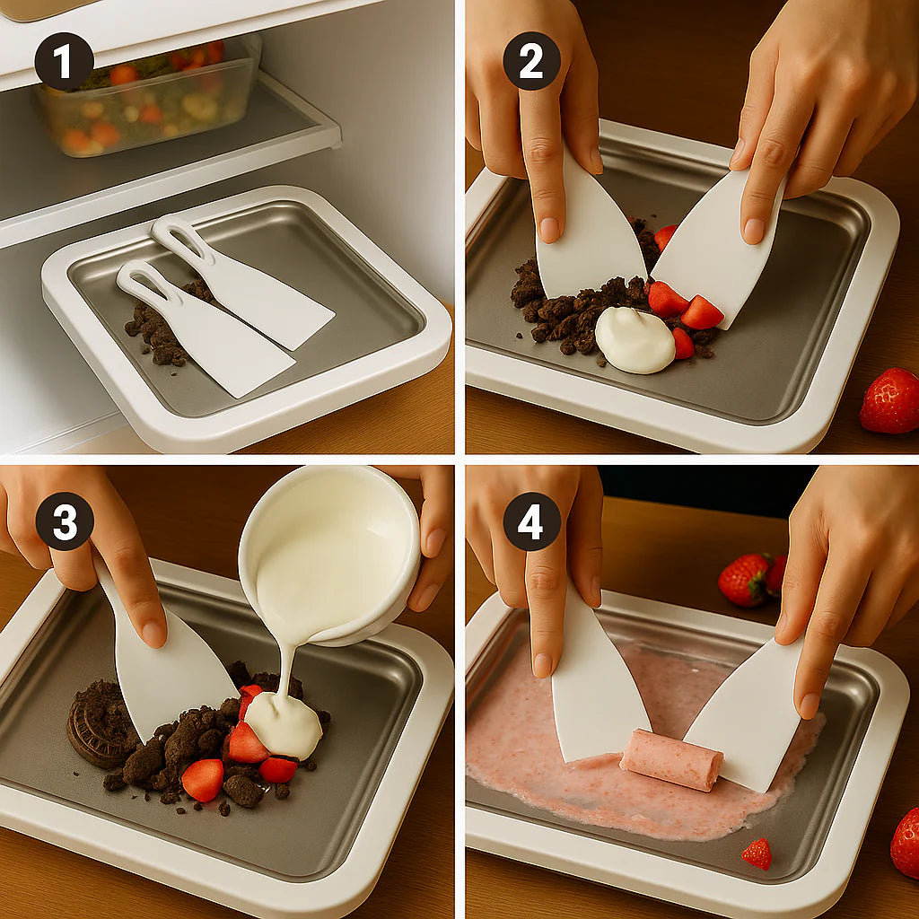 La Tabla de helados viral que convierte tu cocina en la heladería más creativa del mundo.