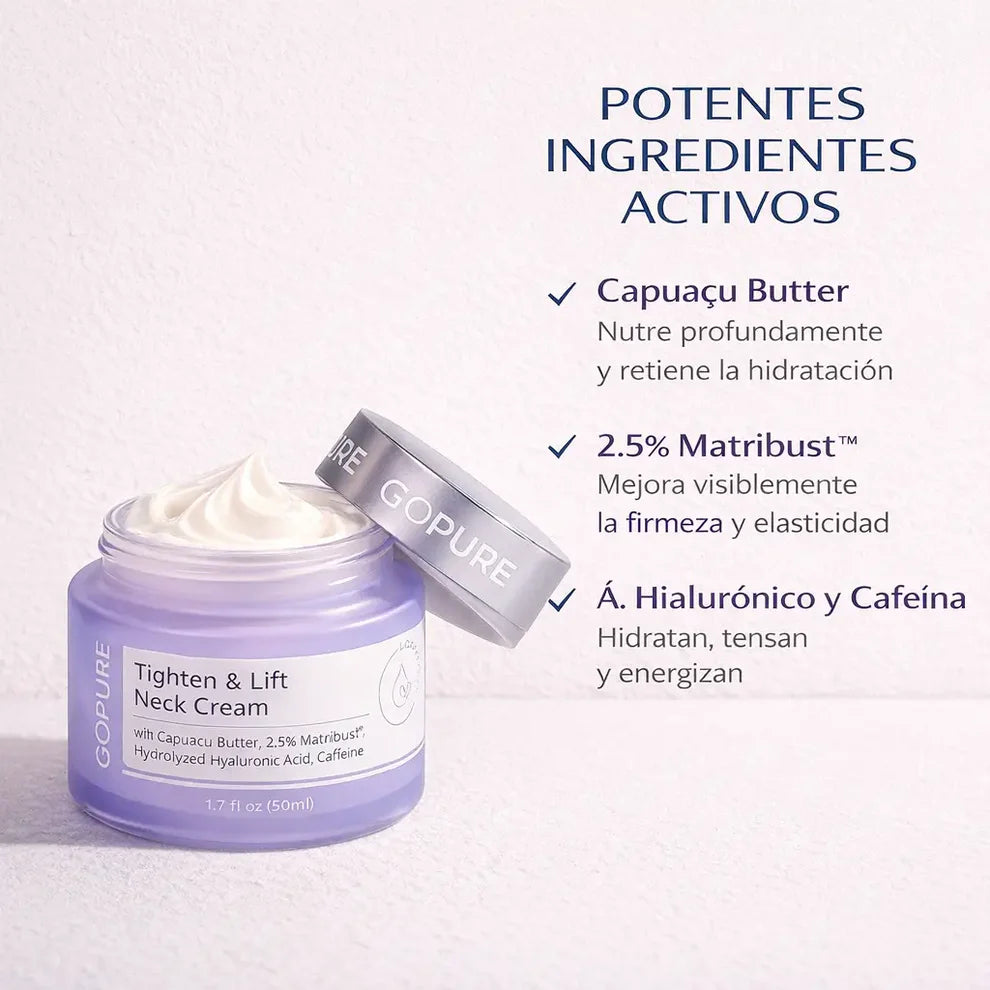 Brazos más firmes y lisos con una crema de uso diario