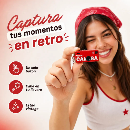 KeyCam · Mini Cámara Retro de Llavero 📸✨